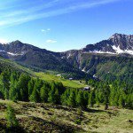 Hörneckele und Almweg 2000 mit Dolomitenblick